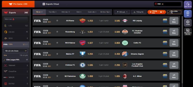 Luật chơi cá cược FIFA Luật chơi cá cược FIFA