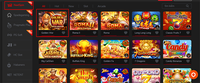 Cách chơi slots Golden War Cách chơi slots Golden War