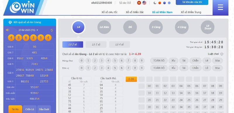 Sảnh cược xổ số Miền Nam Sảnh cược xổ số Miền Nam