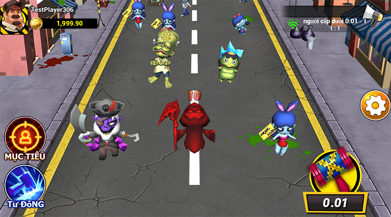 trải nghiêm Zombie Party trải nghiêm Zombie Party