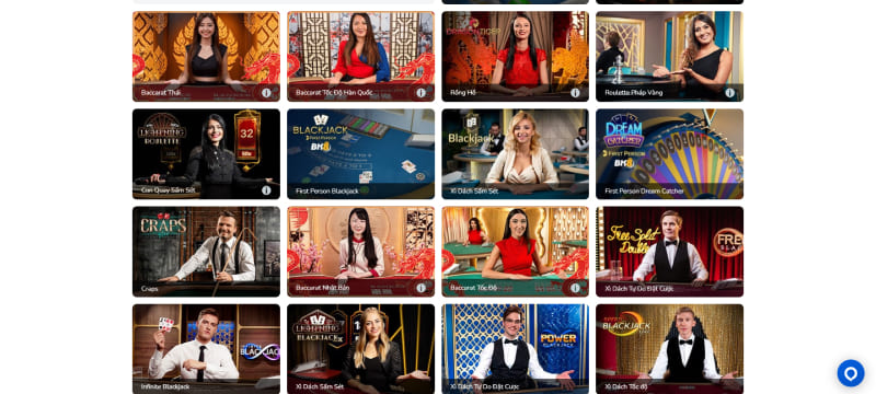 Casino trực tuyến với nhiều bàn chơi hấp dẫn Casino trực tuyến với nhiều bàn chơi hấp dẫn